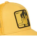 petten-gebogen-geel-snapback-loo-duf1-daffy-duck-looney-tunes-van-capslab