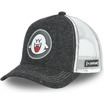 petten-gebogen-zwart-snapback-pow2-bros-spook-boo-super-mario-bros-van-capslab