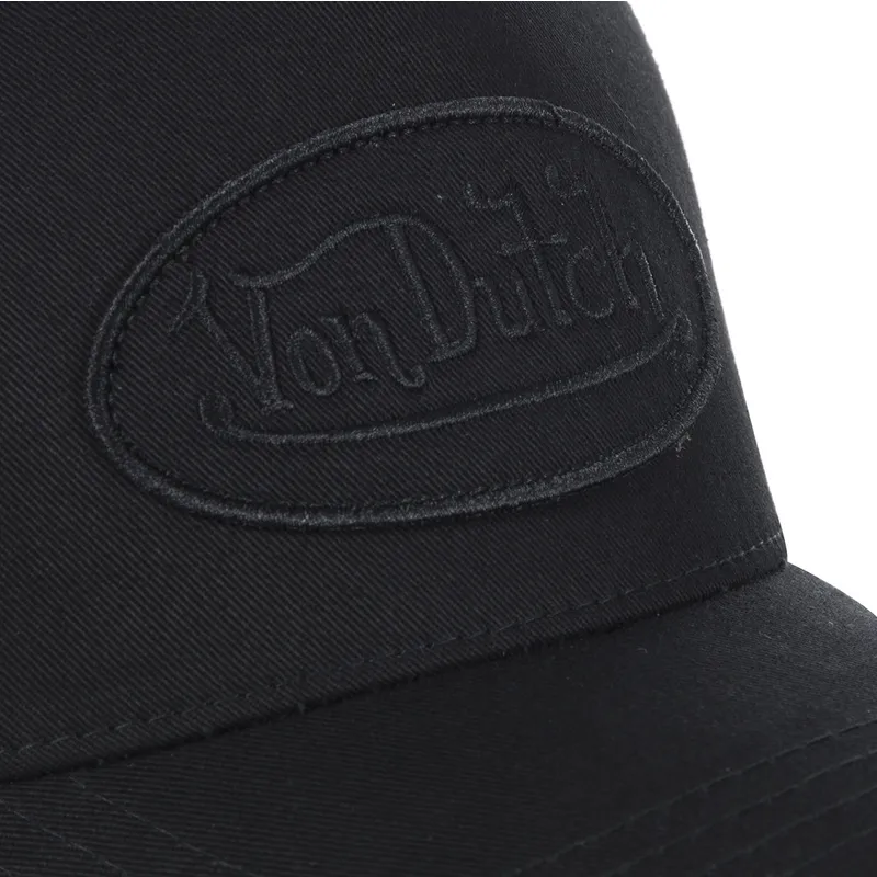petten-gebogen-zwart-snapback-lofb04-van-von-dutch