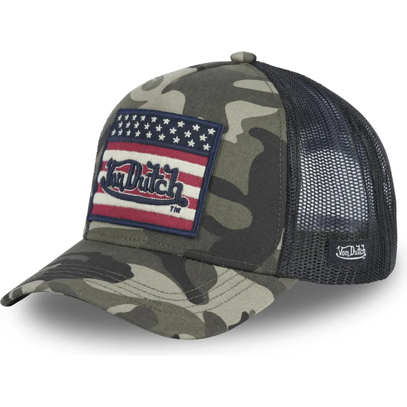 petten-gebogen-camouflage-snapback-flag-ck-van-von-dutch