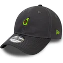petten-gebogen-grijs-verstelbaar-9twenty-food-aguacate-van-new-era