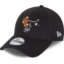 petten-gebogen-zwart-verstelbaar-9forty-character-sports-ice-hockey-van-new-era