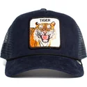 petten-gebogen-marineblauw-snapback-tiger-rage-the-farm-van-goorin-bros