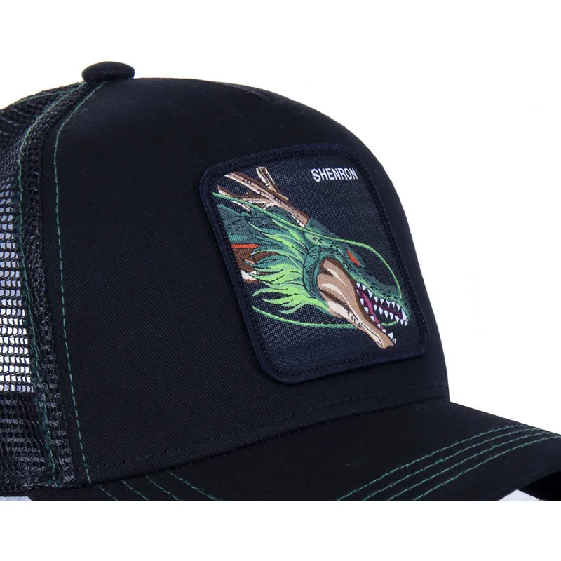 petten-gebogen-zwart-snapback-shen3-shenron-dragon-ball-van-capslab