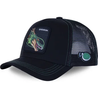 petten-gebogen-zwart-snapback-shen3-shenron-dragon-ball-van-capslab