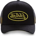 petten-gebogen-zwart-snapback-neo-yel-van-von-dutch