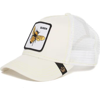 Petten gebogen wit snapback Queen Bee The Farm van Goorin Bros.