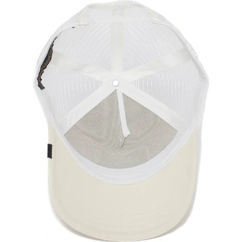 petten-gebogen-wit-snapback-queen-bee-the-farm-van-goorin-bros petten-gebogen-wit-snapback-queen-bee-the-farm-van-goorin-bros