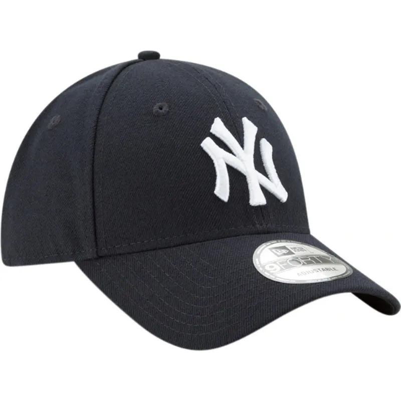 petten-gebogen-marineblauw-verstelbaar-9forty-the-league-van-new-york-yankees-mlb-van-new-era petten-gebogen-marineblauw-verstelbaar-9forty-the-league-van-new-york-yankees-mlb-van-new-era