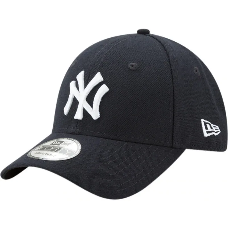 petten-gebogen-marineblauw-verstelbaar-9forty-the-league-van-new-york-yankees-mlb-van-new-era petten-gebogen-marineblauw-verstelbaar-9forty-the-league-van-new-york-yankees-mlb-van-new-era