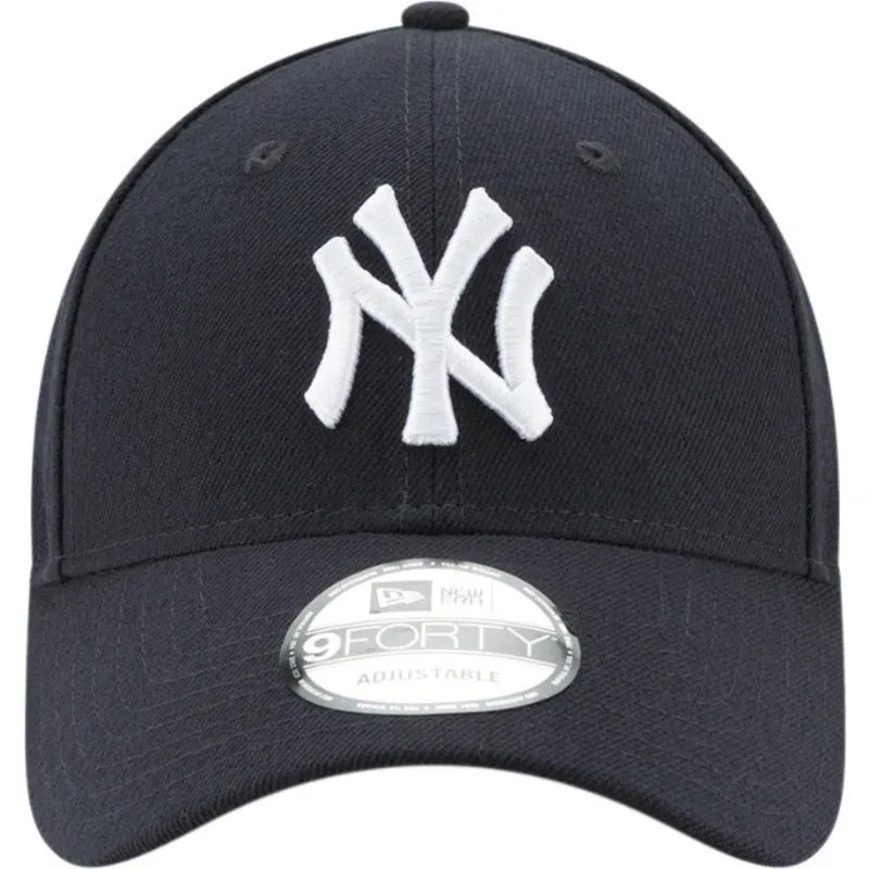 petten-gebogen-marineblauw-verstelbaar-9forty-the-league-van-new-york-yankees-mlb-van-new-era petten-gebogen-marineblauw-verstelbaar-9forty-the-league-van-new-york-yankees-mlb-van-new-era