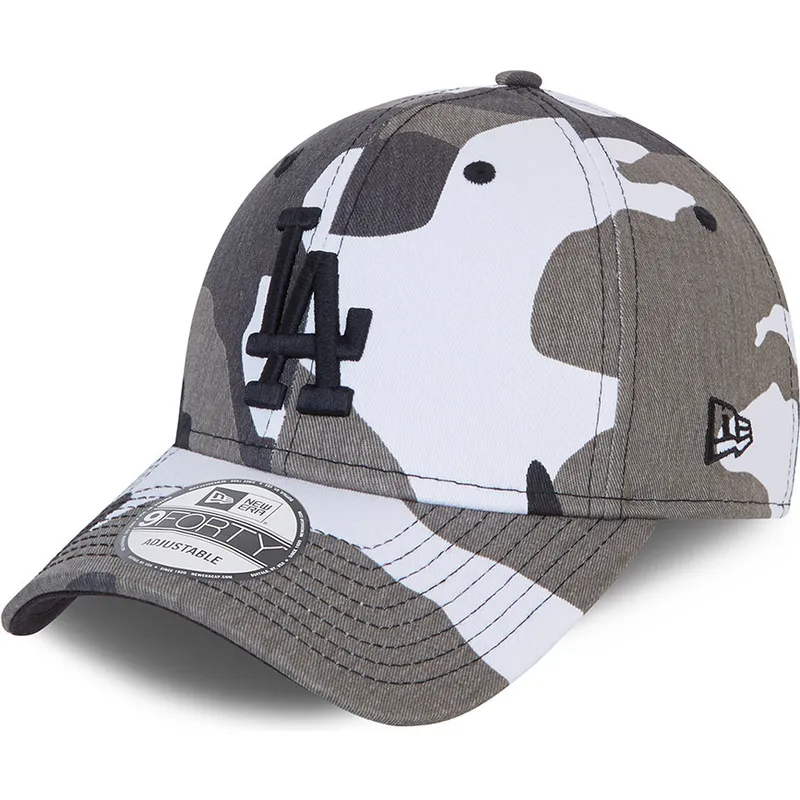 petten-gebogen-camouflage-verstelbaar-9forty-van-los-angeles-dodgers-mlb-van-new-era