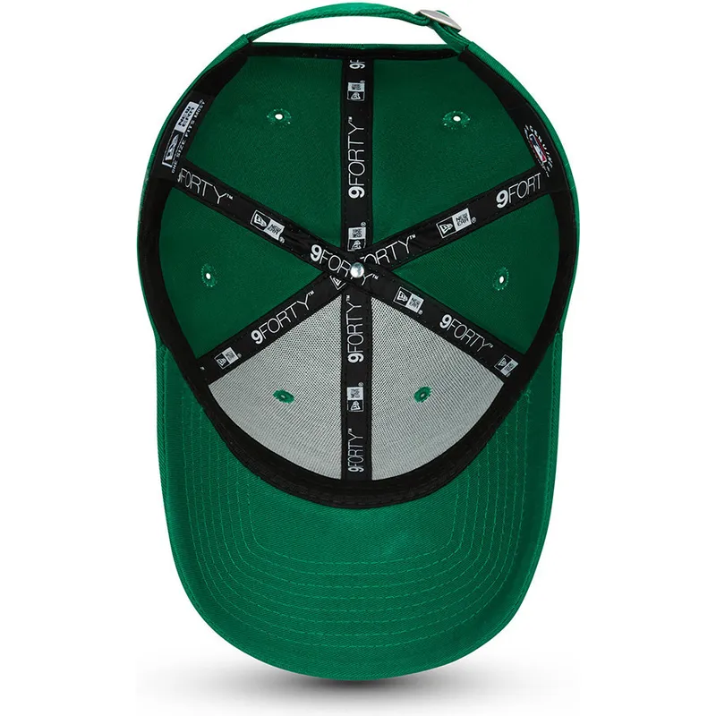 petten-gebogen-groen-verstelbaar-9forty-league-essential-van-new-york-yankees-mlb-van-new-era
