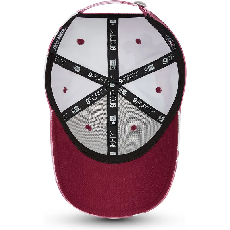 petten-gebogen-camouflage-verstelbaar-rosa-rosa-9forty-van-boston-red-sox-mlb-van-new-era