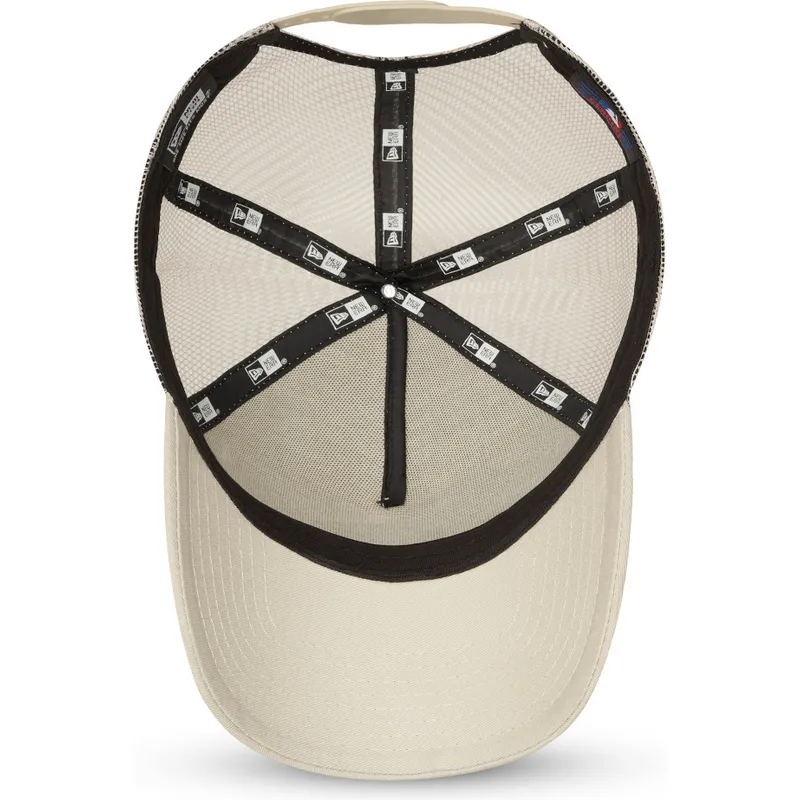 petten-gebogen-grijs-snapback-a-frame-9forty-heritage-patch-van-new-era