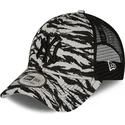 petten-gebogen-grijs-snapback-9forty-tiger-print-van-new-york-yankees-mlb-van-new-era