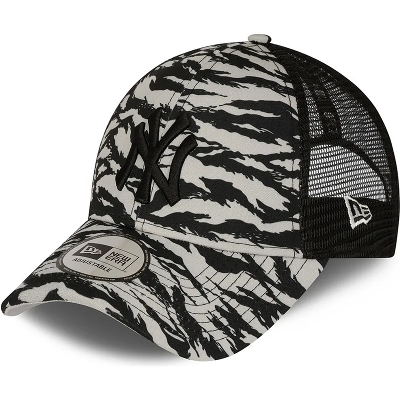 petten-gebogen-grijs-snapback-9forty-tiger-print-van-new-york-yankees-mlb-van-new-era petten-gebogen-grijs-snapback-9forty-tiger-print-van-new-york-yankees-mlb-van-new-era