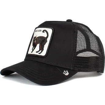 petten-gebogen-zwart-snapback-bad-luck-the-farm-van-goorin-bros