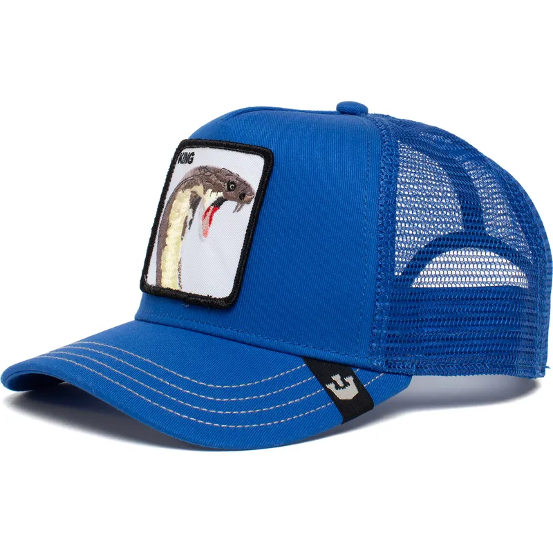 petten-gebogen-blauw-snapback-king-biter-the-farm-van-goorin-bros