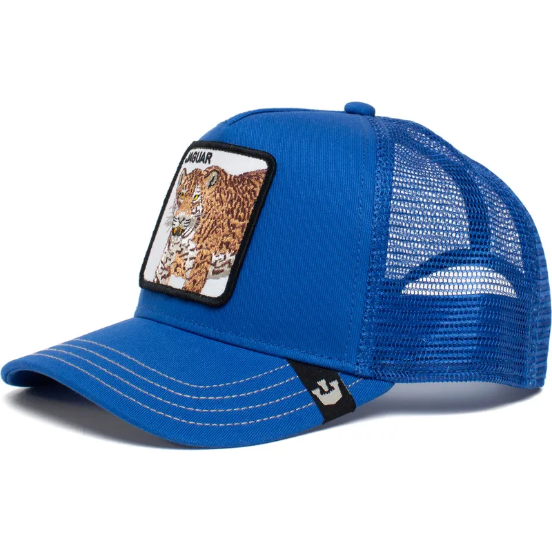 petten-gebogen-blauw-snapback-the-farm-van-goorin-bros
