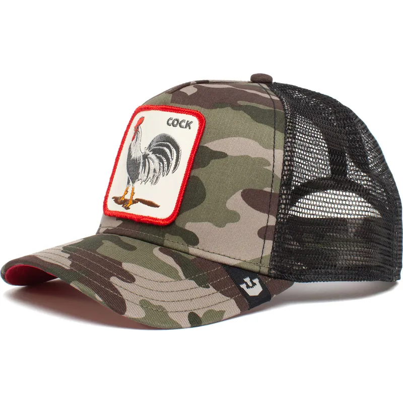 petten-gebogen-camouflage-snapback-cock-rooster-the-farm-van-goorin-bros