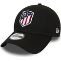 petten-gebogen-zwart-verstelbaar-9forty-essential-atletico-van-atletico-de-madrid-lfp-van-new-era