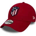 petten-gebogen-rood-verstelbaar-9forty-essential-atletico-van-atletico-de-madrid-lfp-van-new-era