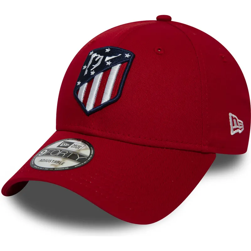 petten-gebogen-rood-verstelbaar-9forty-essential-atletico-van-atletico-de-madrid-lfp-van-new-era