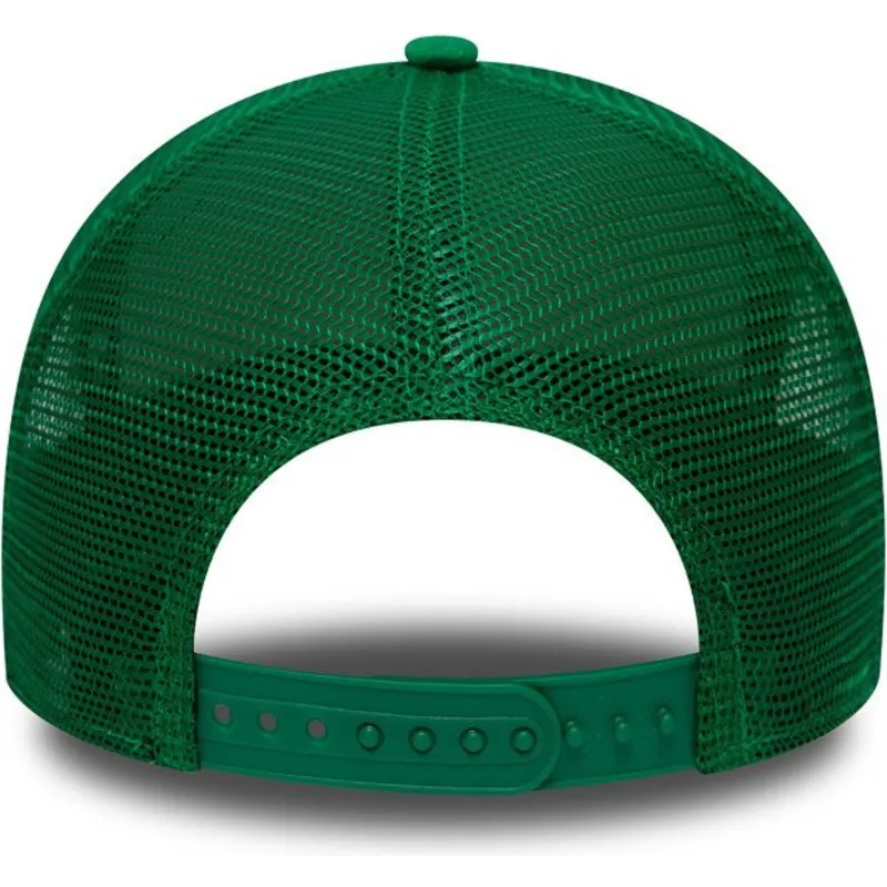 petten-gebogen-groen-snapback-shadow-tech-a-frame-van-boston-celtics-nba-van-new-era
