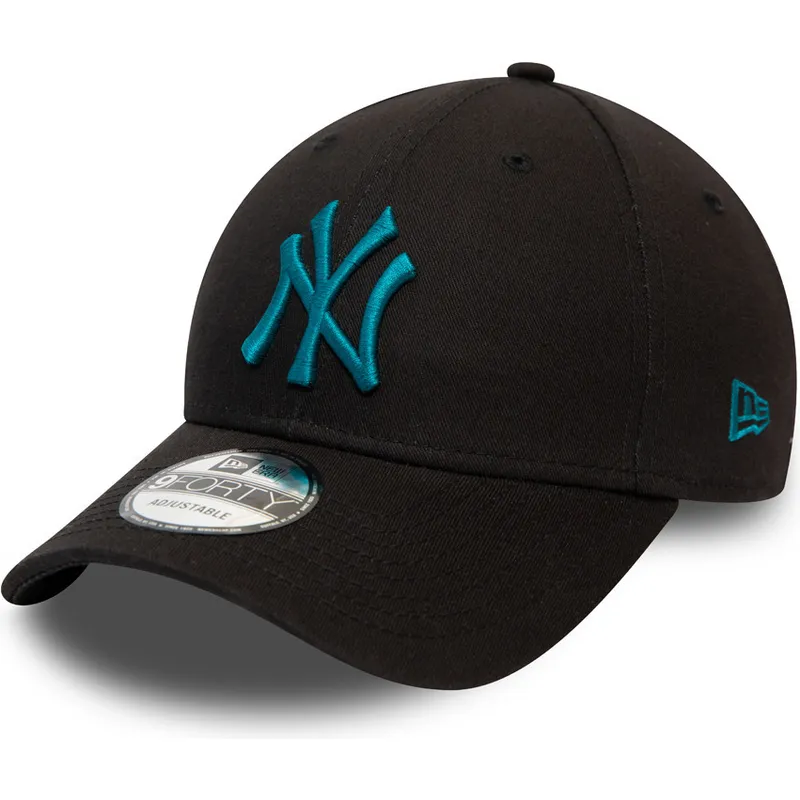 petten-gebogen-zwart-verstelbaar-9forty-league-essential-van-new-york-yankees-mlb-van-new-era petten-gebogen-zwart-verstelbaar-9forty-league-essential-van-new-york-yankees-mlb-van-new-era