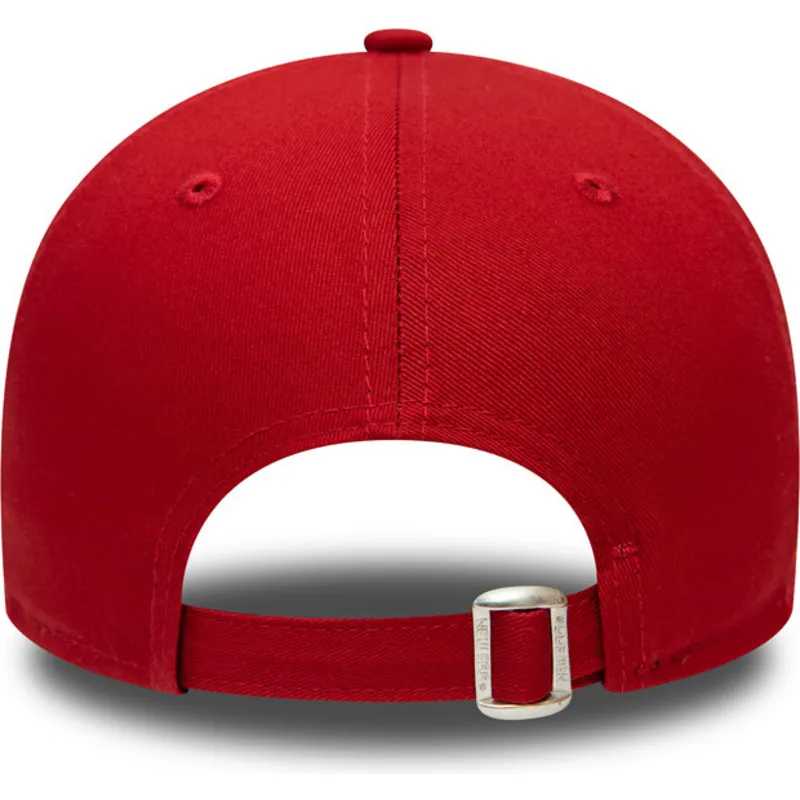 petten-gebogen-rood-verstelbaar-9forty-league-essential-van-new-york-yankees-mlb-van-new-era