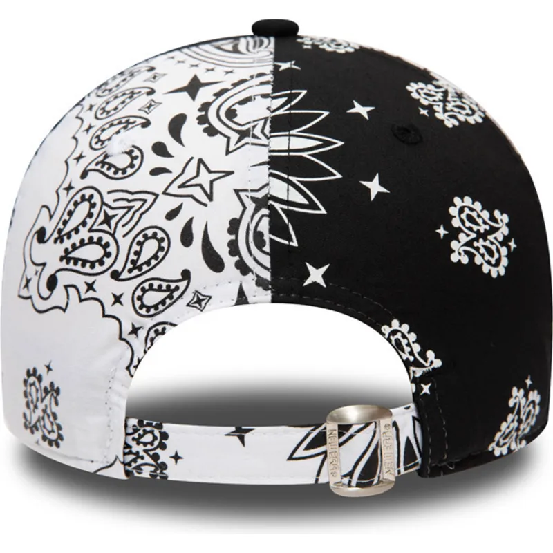 petten-gebogen-zwart-verstelbaar-9forty-paisley-print-van-new-york-yankees-mlb-van-new-era