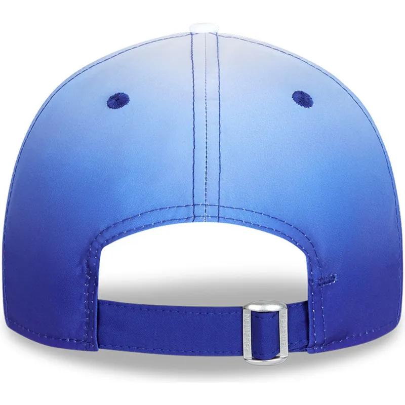 petten-gebogen-blauw-verstelbaar-9forty-fade-van-chelsea-football-club-premier-league-van-new-era