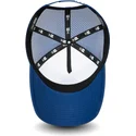 petten-gebogen-blauw-snapback-a-frame-frame-van-brooklyn-cyclones-milb-van-new-era