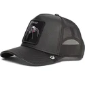 petten-gebogen-zwart-snapback-deadly-encounter-the-farm-van-goorin-bros