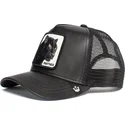 petten-gebogen-zwart-snapback-panther-truth-will-prevail-the-farm-van-goorin-bros