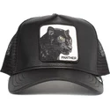 petten-gebogen-zwart-snapback-panther-truth-will-prevail-the-farm-van-goorin-bros