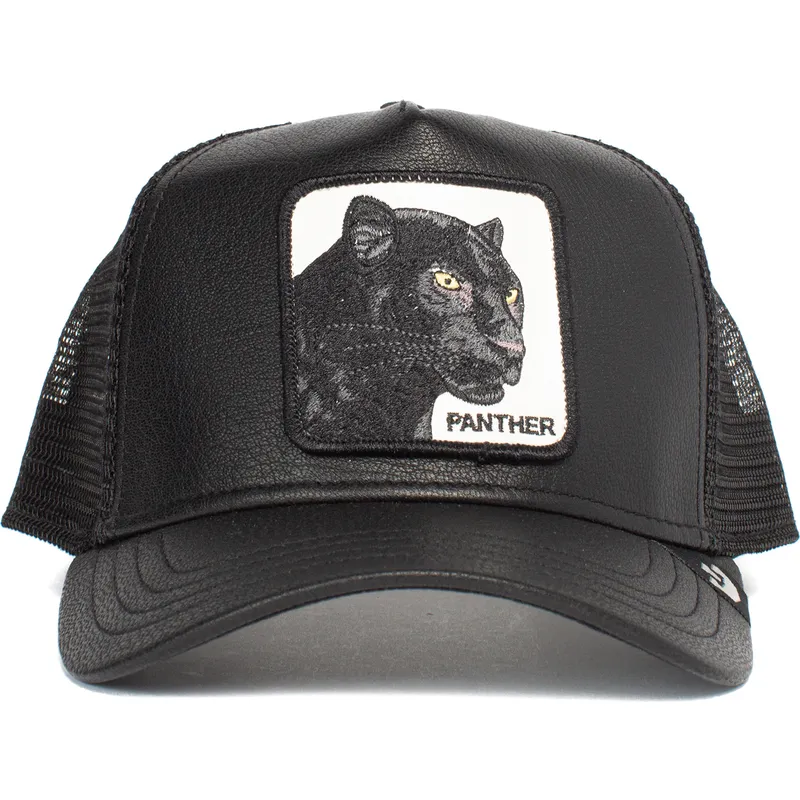 petten-gebogen-zwart-snapback-panther-truth-will-prevail-the-farm-van-goorin-bros