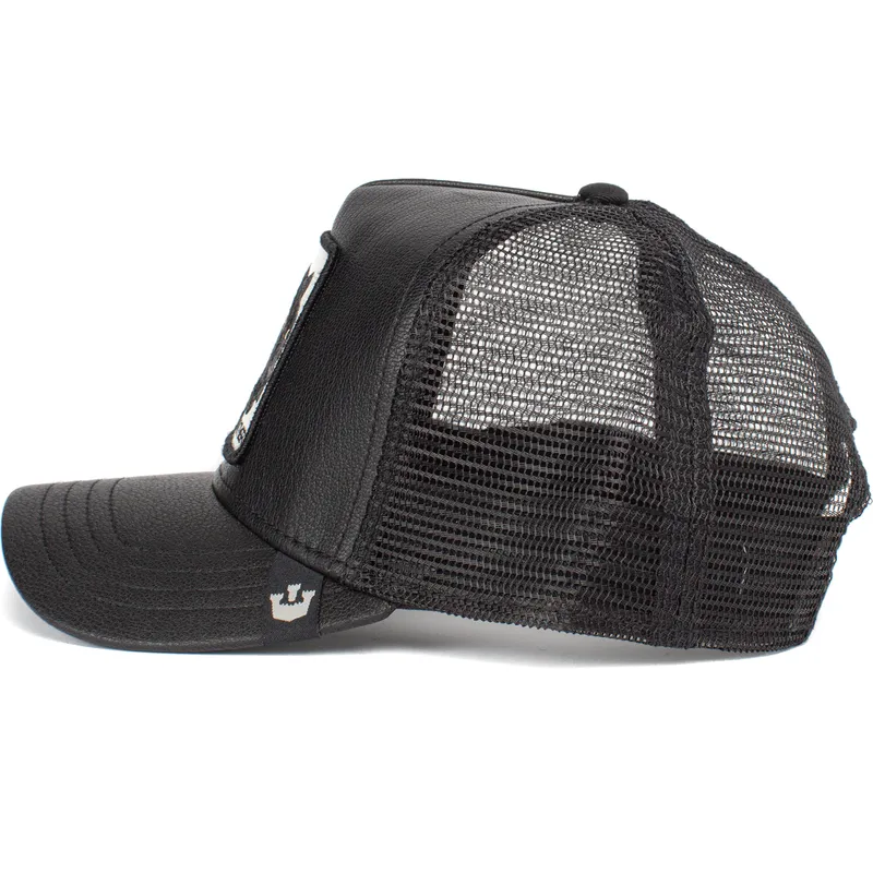 petten-gebogen-zwart-snapback-panther-truth-will-prevail-the-farm-van-goorin-bros