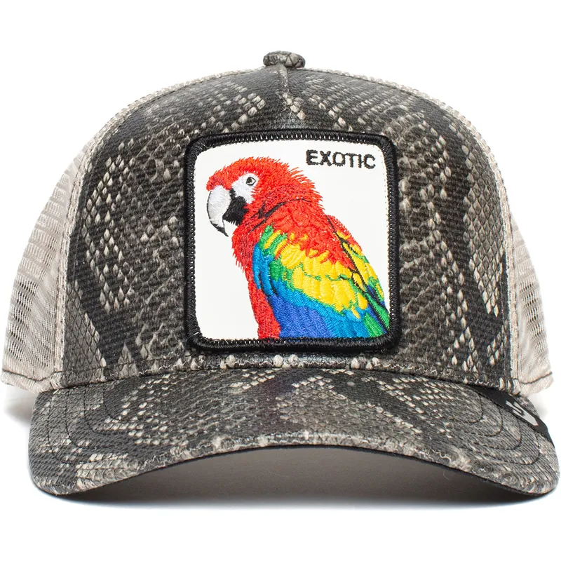 petten-gebogen-zwart-snapback-exotic-margaritaville-the-farm-van-goorin-bros