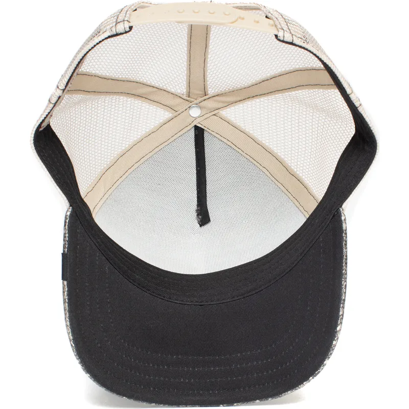 petten-gebogen-zwart-snapback-exotic-margaritaville-the-farm-van-goorin-bros