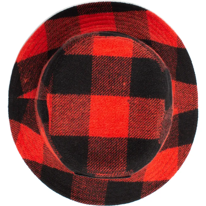 emmer-gebogen-rood-snapback-buffalo-i-m-a-little-hoarse-the-farm-van-goorin-bros