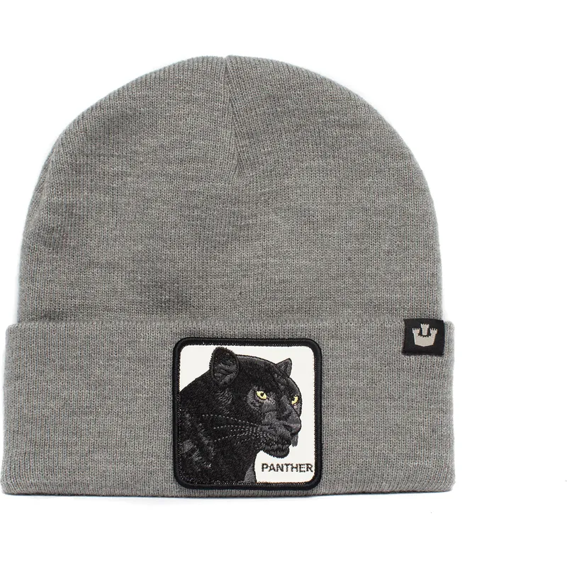 mutsen-grijs-snapback-panther-on-the-hunt-the-farm-van-goorin-bros