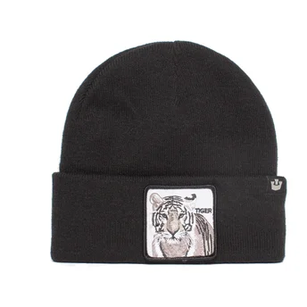 mutsen-gebogen-zwart-snapback-tiger-big-articat-the-farm-van-goorin-bros