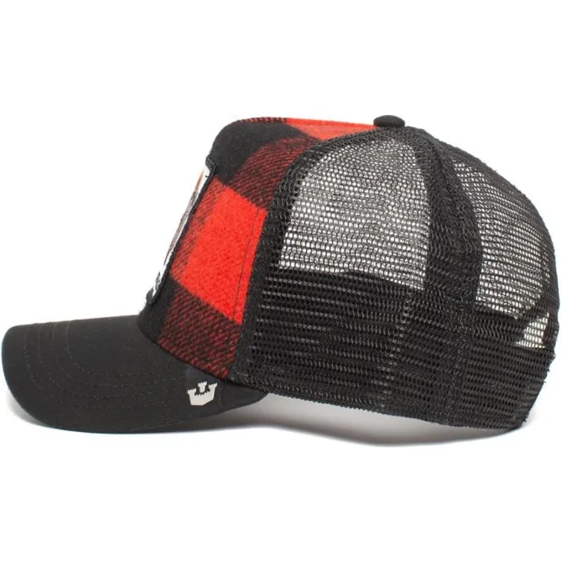 petten-gebogen-rood-snapback-buffalo-the-farm-van-goorin-bros