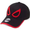 petten-gebogen-zwart-snapback-minimal-eyes-van-difuzed