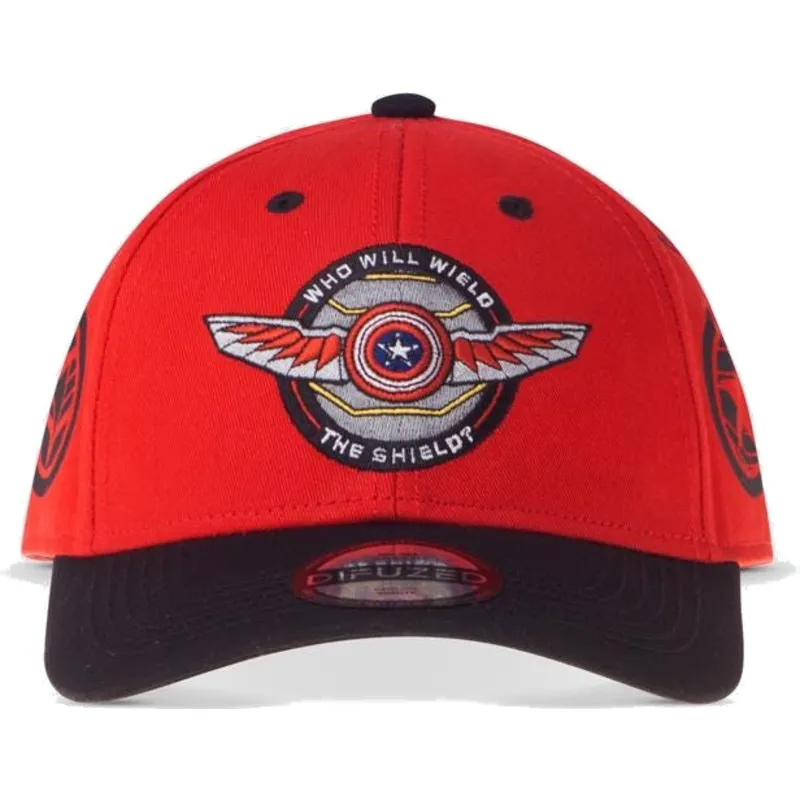 petten-gebogen-rood-verstelbaar-who-will-wield-the-shield-van-difuzed