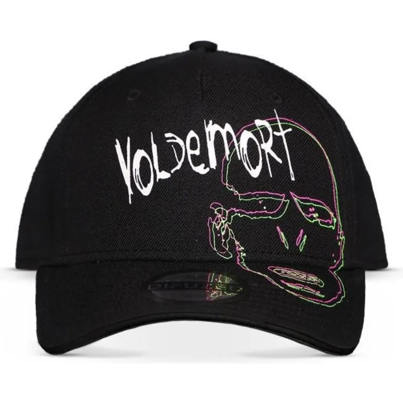 petten-gebogen-zwart-snapback-wizards-unite-van-difuzed