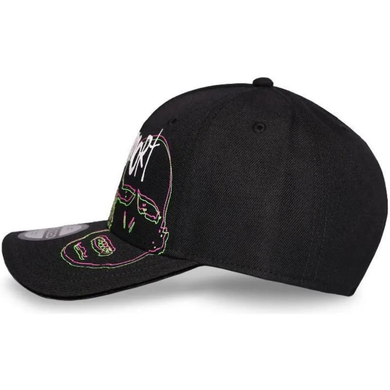 petten-gebogen-zwart-snapback-wizards-unite-van-difuzed