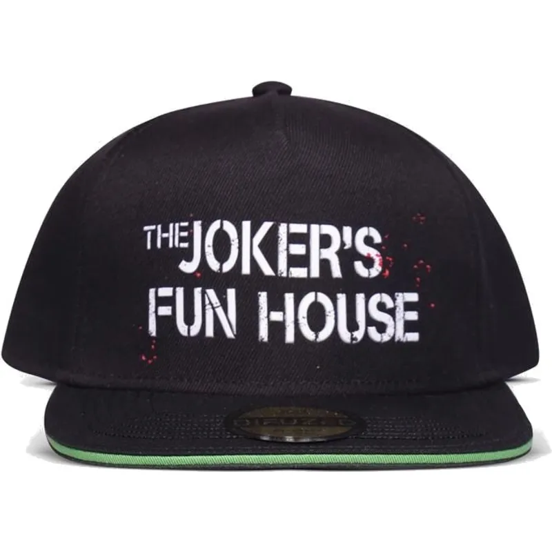 petten-plat-zwart-snapback-fun-house-van-difuzed